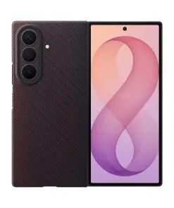 Samsung Carbon Magnet Case für Galaxy Fold8 Ultra Red