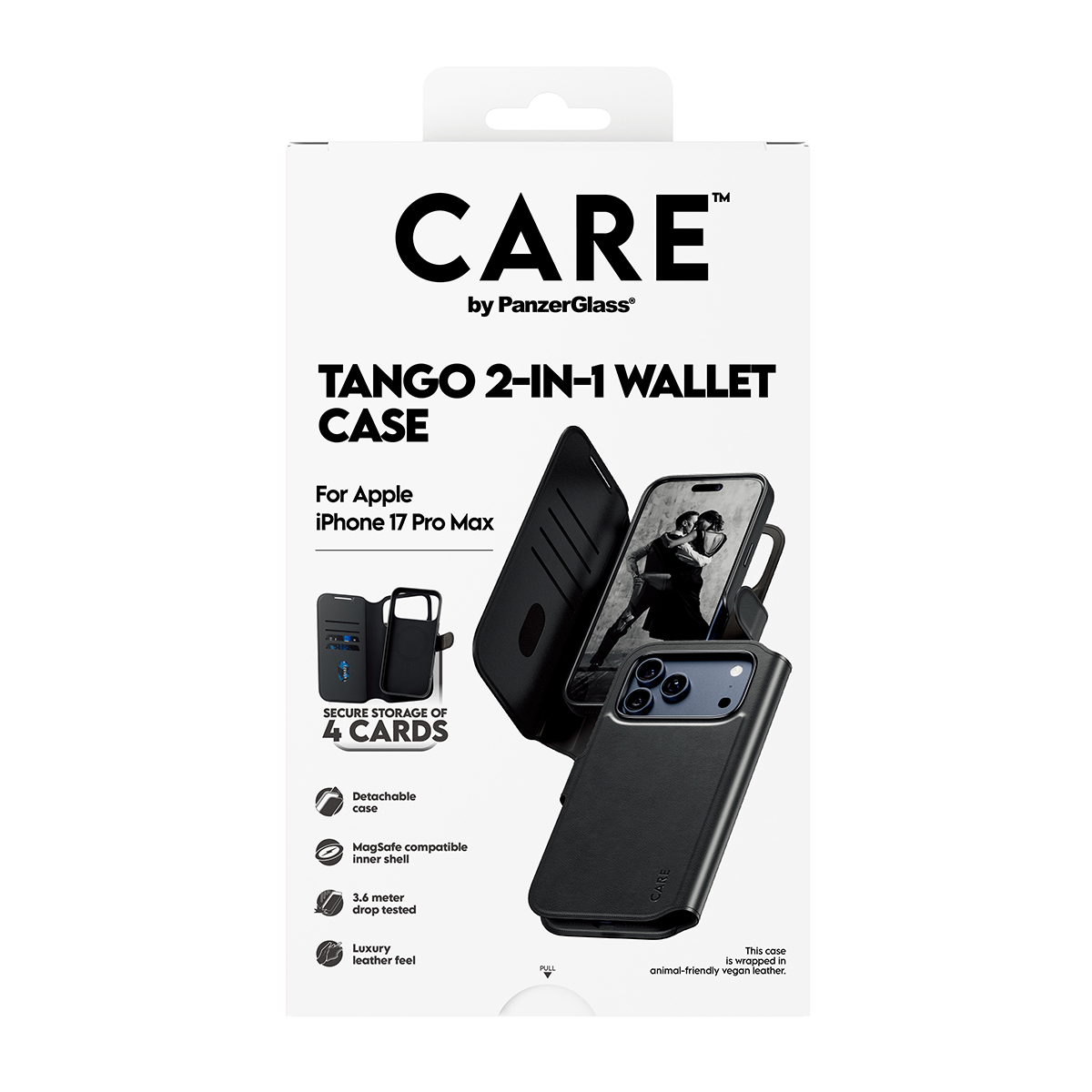 CARE Feature Case Tango 2in1 Wallet MagSafe iPhone 17 Pro Max CARE Feature Case Tango 2in1 Wallet MagSafe iPhone 17 Pro Max – Bild 3