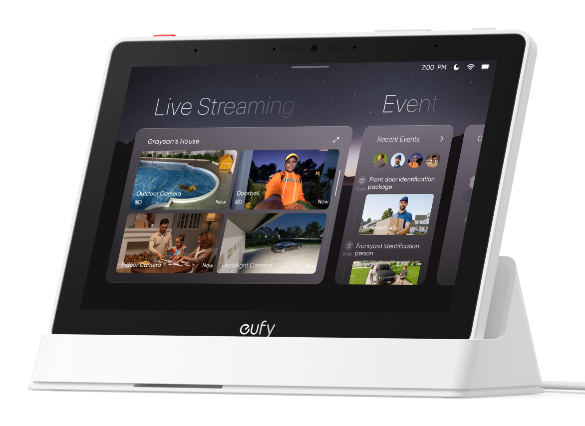 Eufy T87A03W1 zentrale Smart Home Steuereinheit Kabelgebunden Weiß Eufy T87A03W1 zentrale Smart Home Steuereinheit Kabelgebunden Weiß