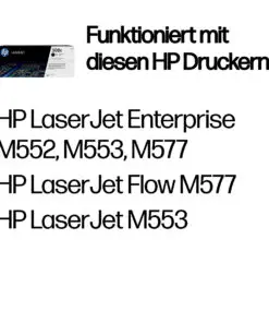 Alternative view of HP Toner 508X Schwarz (ca. 12.500 Seiten)