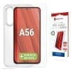DISPLEX Panzerglas 10H inklusive Handyhülle transparent für Galaxy A56