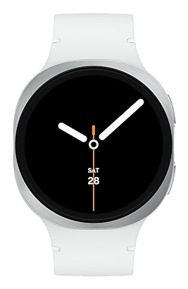 Samsung Galaxy Watch 8 3,81 cm (1.5") AMOLED 44 mm Digital 480 x 480 Pixel Touchscreen Silber WLAN GPS Samsung Galaxy Watch 8 3,81 cm (1.5") AMOLED 44 mm Digital 480 x 480 Pixel Touchscreen Silber WLAN GPS – Bild 2