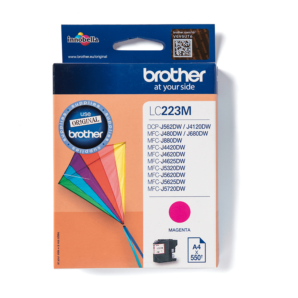 Brother Tintenpatrone LC-223M Magenta (ca. 550 Seiten) Brother Tintenpatrone LC-223M Magenta (ca. 550 Seiten)