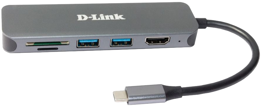 D-Link DUB-2327 6-in-1 USB-C Hub mit HDMI D-Link DUB-2327 6-in-1 USB-C Hub mit HDMI – Bild 2