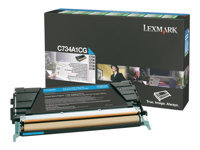 Lexmark Toner C734A1CG cyan (ca. 6000 S.)