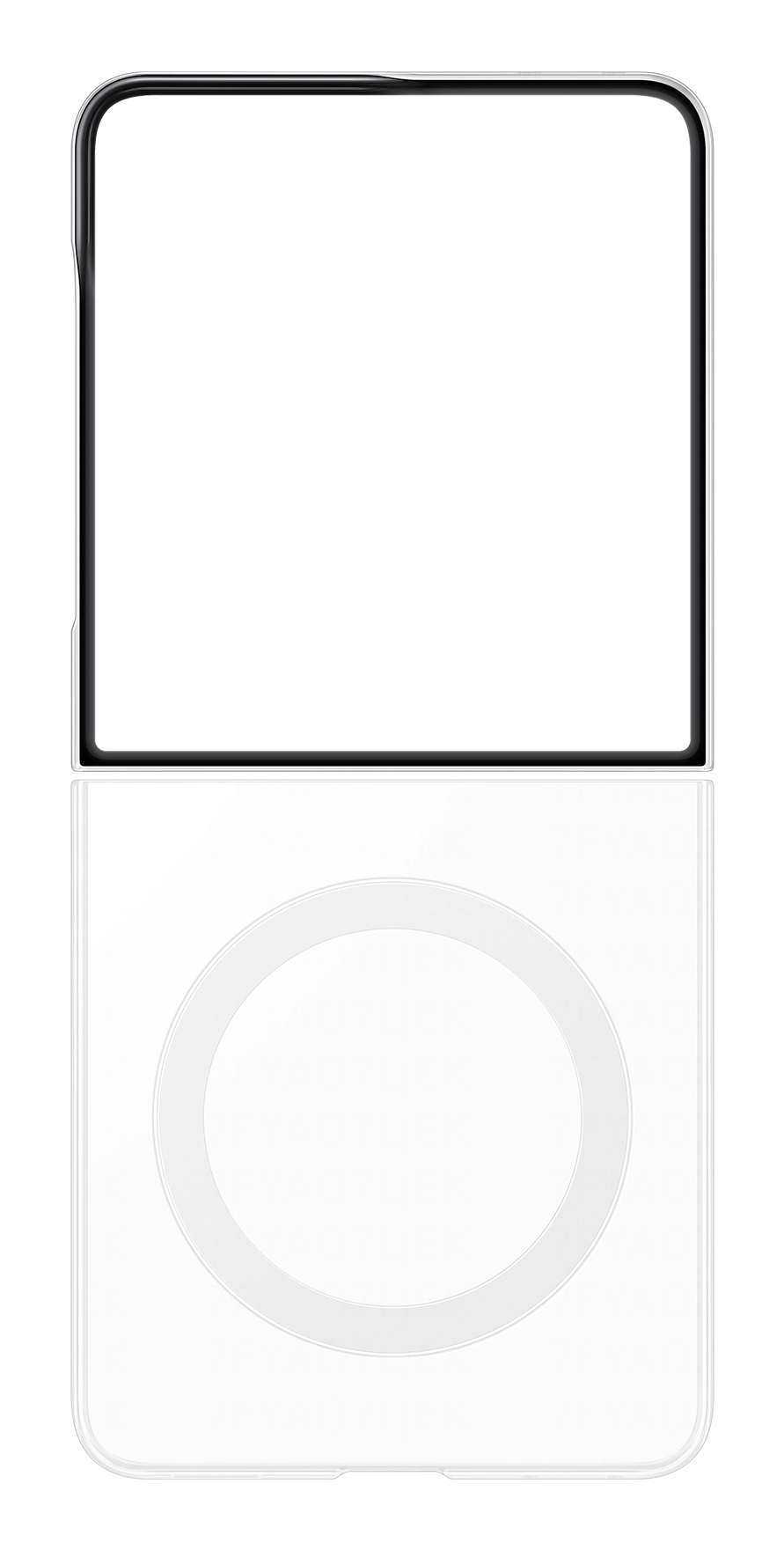 Samsung Clear Magnet Case für Galaxy Flip8 transparent Samsung Clear Magnet Case für Galaxy Flip8 transparent – Bild 2