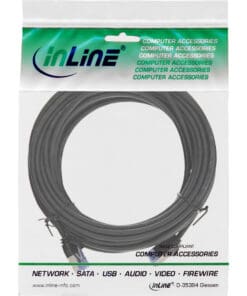 InLine® Patchkabel slim, U/FTP, Cat.6A, schwarz, 10m, schwarz InLine® Patchkabel slim, U/FTP, Cat.6A, schwarz, 10m, schwarz – Bild 4