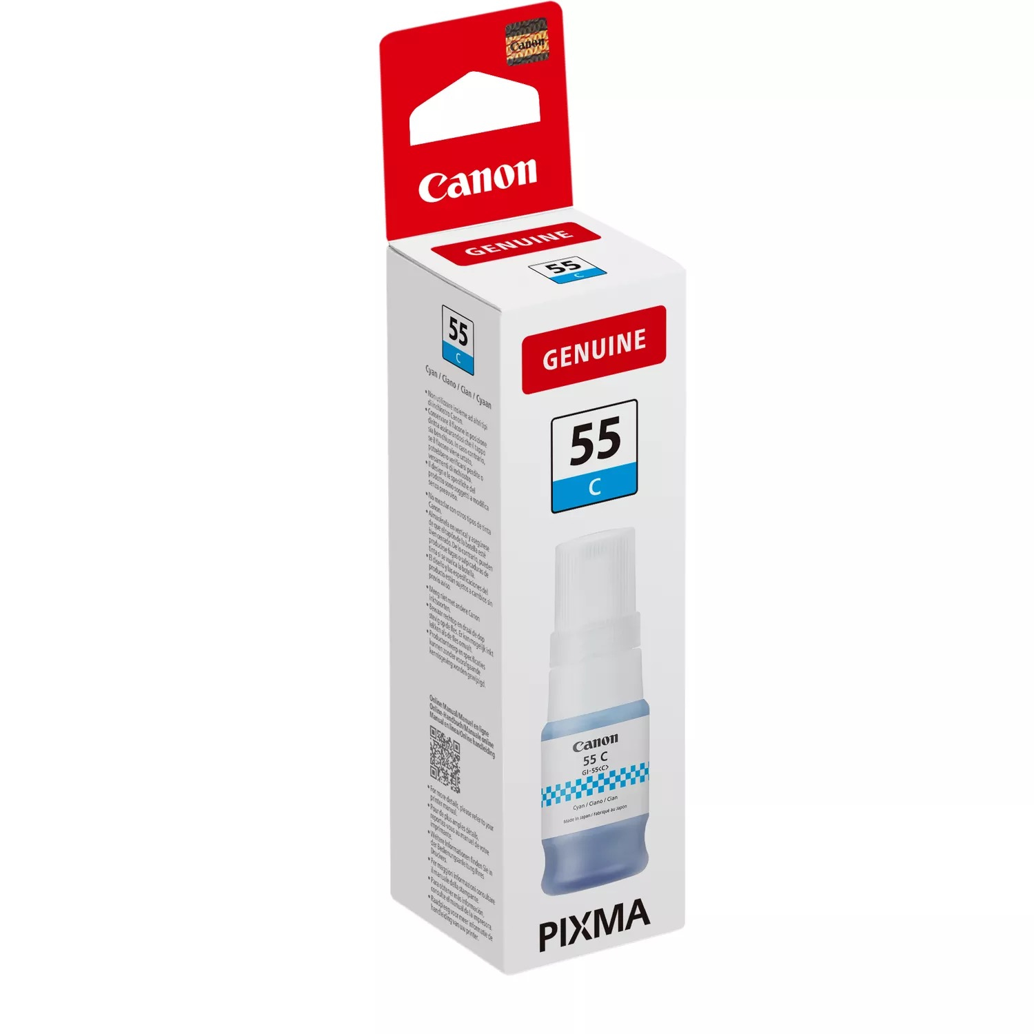 Canon Tintenflasche GI-55 Cyan (45ml) Canon Tintenflasche GI-55 Cyan (45ml) – Bild 3