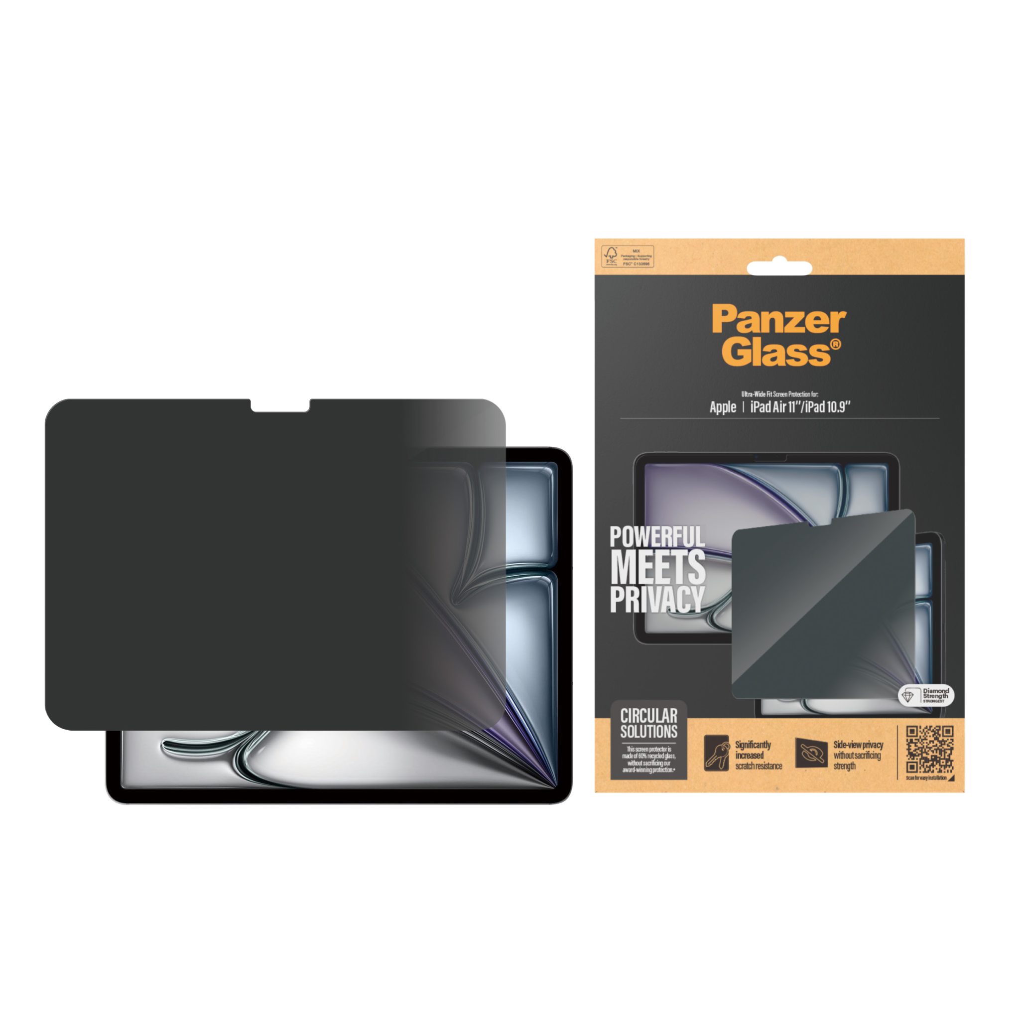 PanzerGlass Privacy Screen Protector Apple iPad 10.9"/Apple iPad Air & Pro 11"(2025) PanzerGlass Privacy Screen Protector Apple iPad 10.9"/Apple iPad Air & Pro 11"(2025) – Bild 2