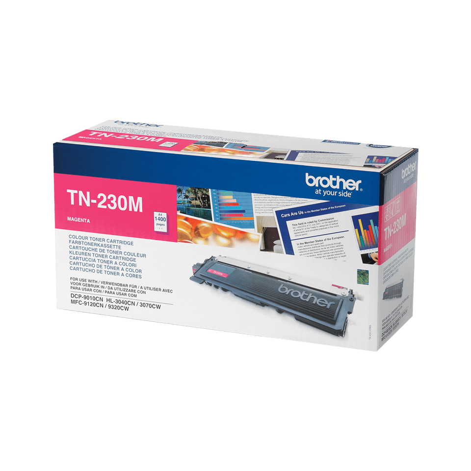 Brother Toner TN-230M Magenta (ca. 1400 Seiten) Brother Toner TN-230M Magenta (ca. 1400 Seiten) – Bild 2
