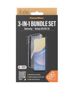 PanzerGlass 3-in-1 Samsung Galaxy A15, A15 5G, UWF – Bild 3