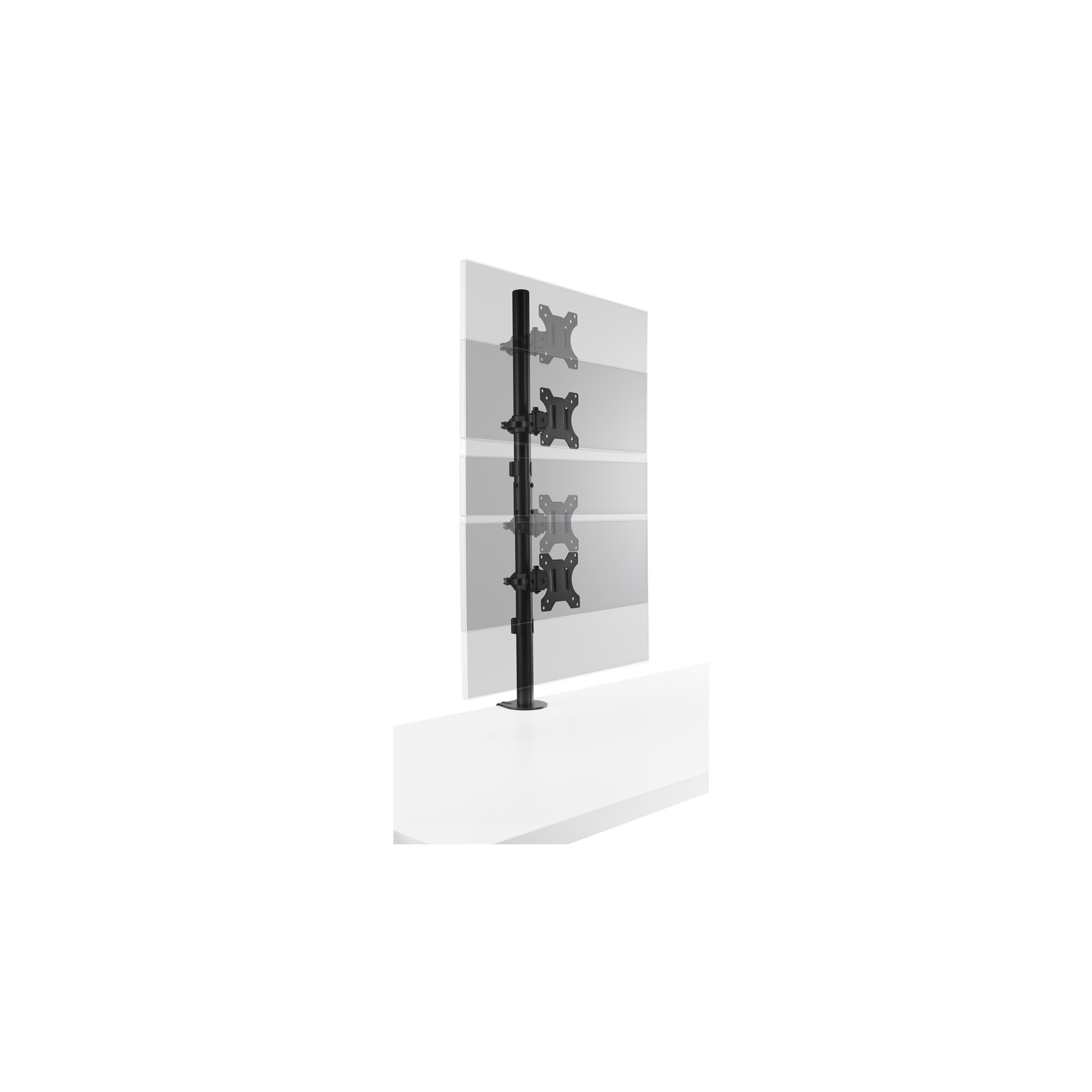 Kensington Vertikaler Dual Monitorarm Kensington Vertikaler Dual Monitorarm – Bild 8