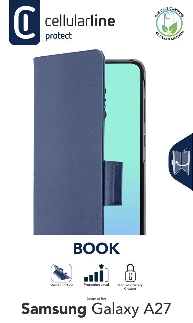 Cellularline Book Case für Samsung A27 5G Blue Cellularline Book Case für Samsung A27 5G Blue – Bild 2