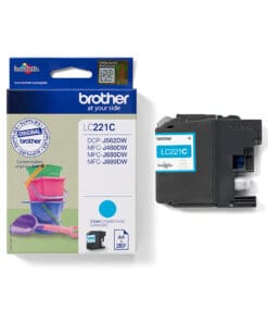 Brother Tintenpatrone LC-221C Cyan (ca. 260 Seiten) Brother Tintenpatrone LC-221C Cyan (ca. 260 Seiten) – Bild 4