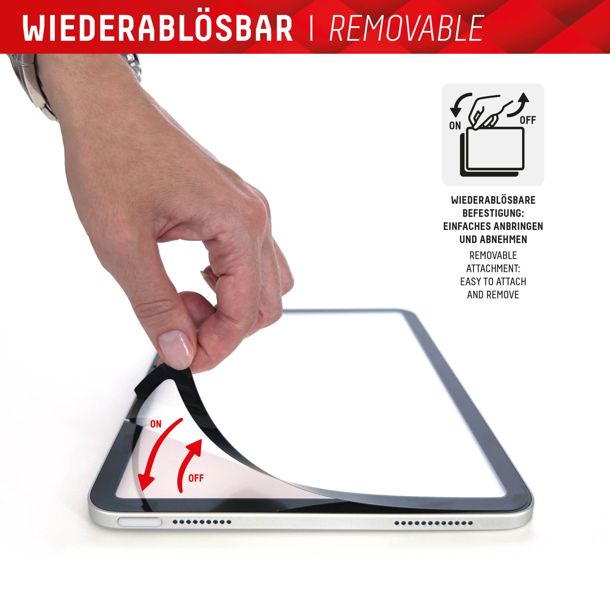 DISPLEX Papersense / echtes Schreibgefühl für iPad 10,9" (10. Gen) / iPad Air 11" (2024/25) / iPad 11" (2025) DISPLEX Papersense / echtes Schreibgefühl für iPad 10,9" (10. Gen) / iPad Air 11" (2024/25) / iPad 11" (2025) – Bild 4