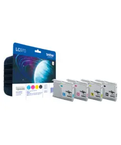 Brother Tintenpatronen LC-970 Multipack (je 1x BK/M/C/Y)