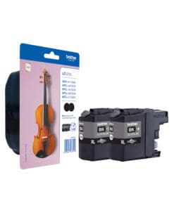 Brother Tintenpatrone LC-127XLBKBP2 (2x Schwarz)