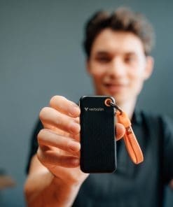 Verbatim Pocket SSD 1 TB USB Typ-C 3.2 Gen 2 (3.1 Gen 2) Schwarz, Orange Verbatim Pocket SSD 1 TB USB Typ-C 3.2 Gen 2 (3.1 Gen 2) Schwarz, Orange – Bild 4