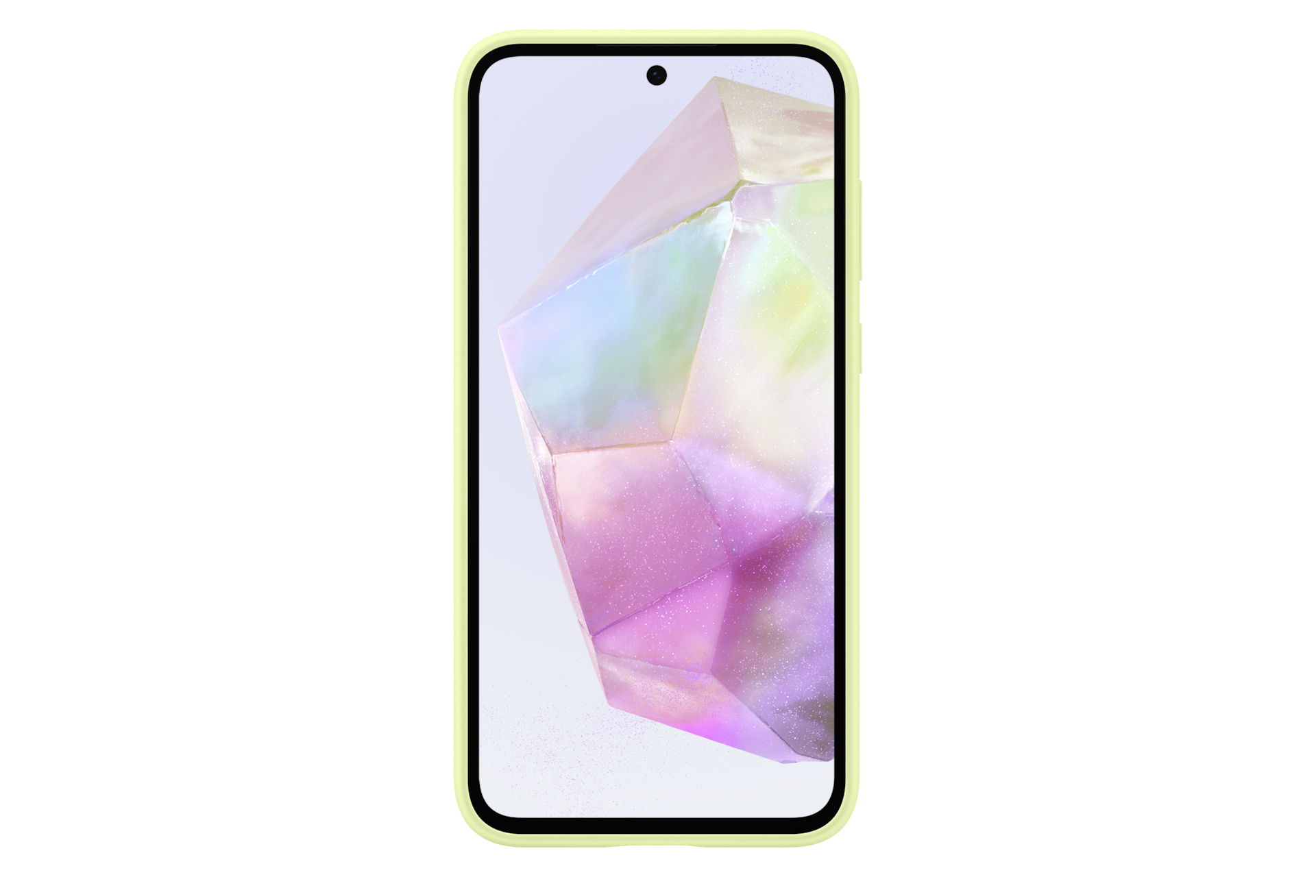Samsung Silicone Case für Galaxy A35, Lime Samsung Silicone Case für Galaxy A35, Lime – Bild 2