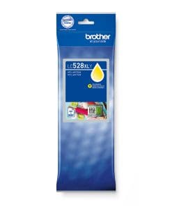 Brother Tintenpatrone LC-528XLY Gelb (ca. 10000 Seiten)