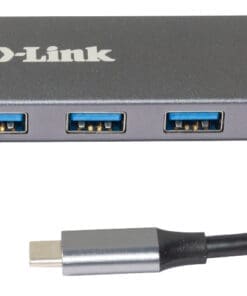 Alternative view of D-Link DUB-2333 5-in-1 USB-C Hub HDMI/Power Delivery1x HDMI