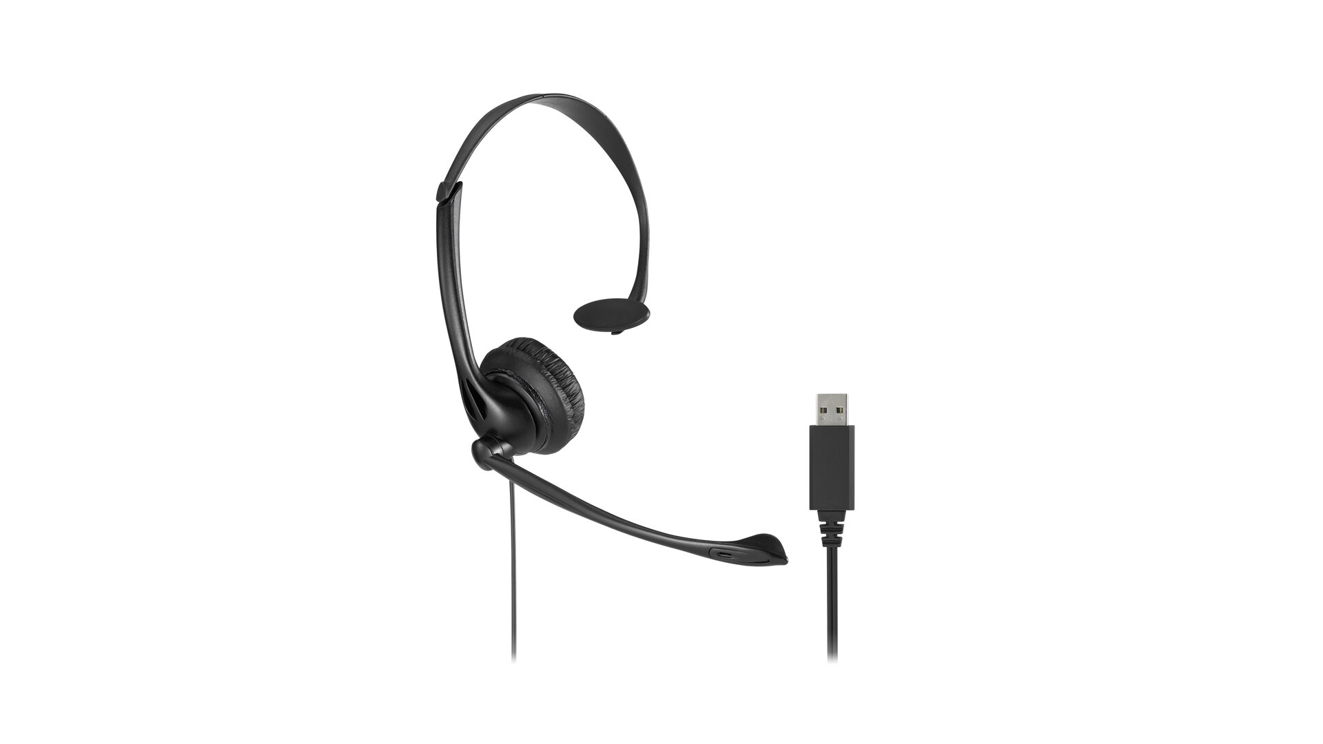 Kensington Classic USB-A Mono Headset mit Mikrofon und Lautstärkeregler Kensington Classic USB-A Mono Headset mit Mikrofon und Lautstärkeregler