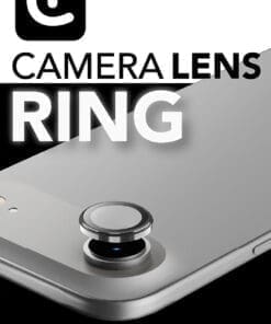 Alternative view of Cellularline Camera Lens Protection Ring iPhone Air Clear