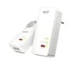 AVM FRITZ!Powerline 1260 WLAN AC Set 1200 MBit Die FRITZ!Powerline 1260 von AVM macht aus jeder Steckdose einen schnellen und sicheren Gigabit-Netzwerkanschluss. Mit Gigabit-Powerline von bis zu 1.200 MBit/s und neuester 2 x 2 MIMO-Technologie werden deutlich robustere Verbindungen, größere Reichweiten und höhere Datendurchsätze erzielt.Zusätzlich stellt das Gerät einen WLAN AC + N-Access-Point mit bis zu 1.266 MBit/s zur kabellosen Anbindung von Smartphone, Tablet und Notebook ans Heimnetz. So ermöglicht FRITZ!Powerline 1260 Breitband-Anwendungen mit höchsten Ansprüchen auch im letzten Winkel von Haus und Wohnung.