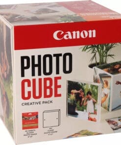 CANON Plus Fotopapier 13x13cm 40Blatt orange weiss glänzend