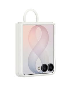 Samsung Silicone Ring Magnet Case für Galaxy Flip8 white Samsung Silicone Ring Magnet Case für Galaxy Flip8 white – Bild 3