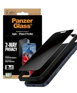 PanzerGlass 2-Way Privacy Schutzglas iPhone 17 Pro Max/UWF PanzerGlass 2-Way Privacy Schutzglas iPhone 17 Pro Max/UWF – Bild 6
