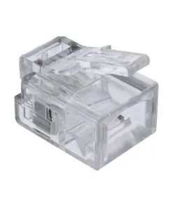 Alternative view of InLine® Modularstecker, 6P4C RJ11 zum Crimpen auf Rundkabel, 10er Pack