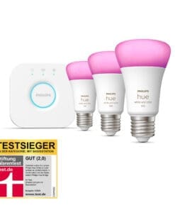 Philips Hue White&Col. Amb. E27 3er StarterSet