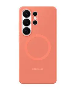 Samsung Silicone Magnet Case Galaxy S26 Ultra, Coralred
