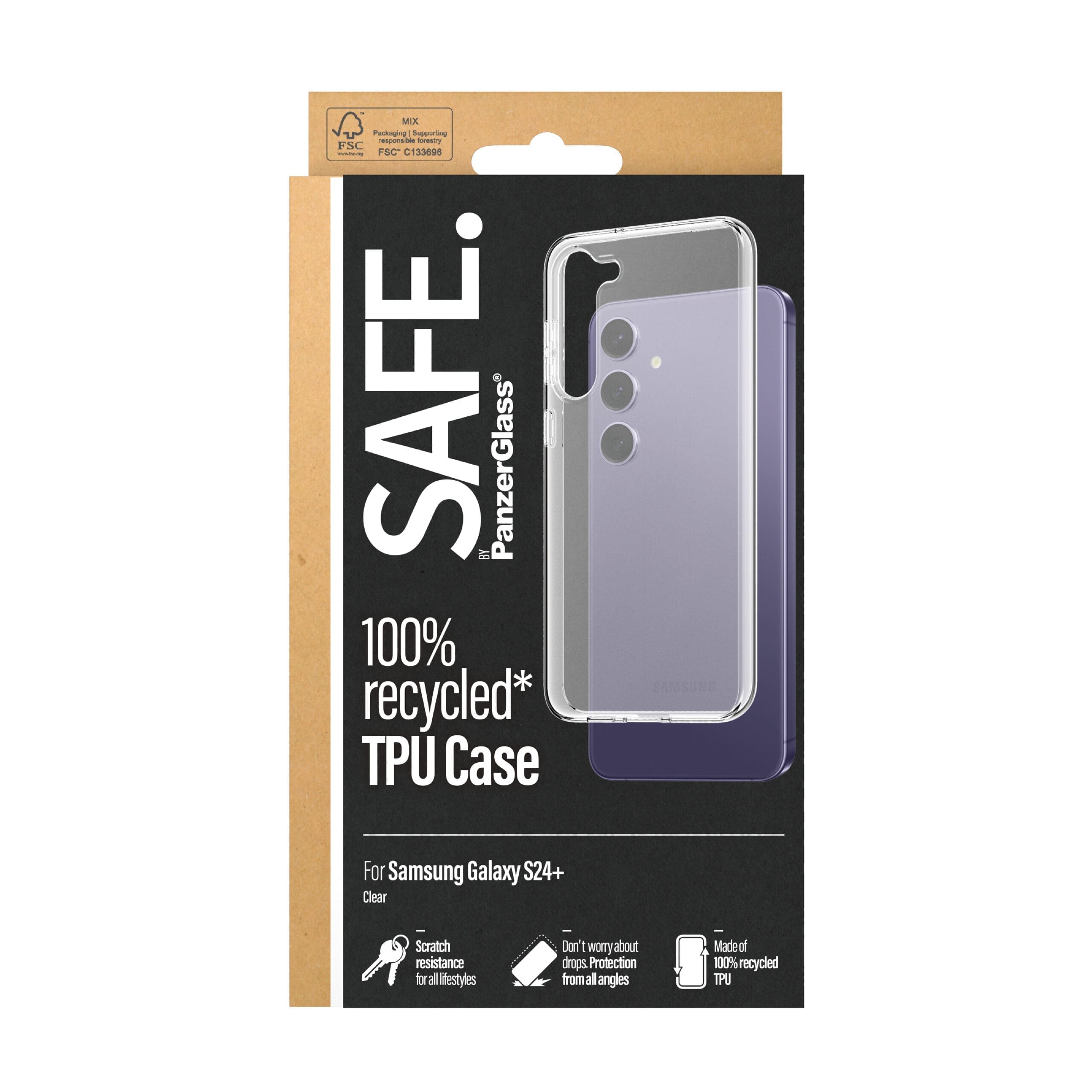 SAFE. by PanzerGlass Case Samsung Galaxy S24 Plus, clear *siehe Beschreibung SAFE. by PanzerGlass Case Samsung Galaxy S24 Plus, clear *siehe Beschreibung – Bild 3