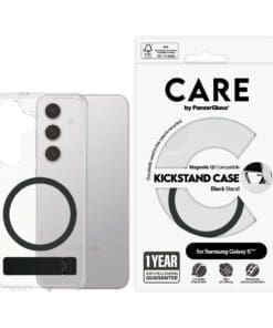 CARE Feature Case Clear Kickstand & QI Compatible Galaxy S25 – Bild 2