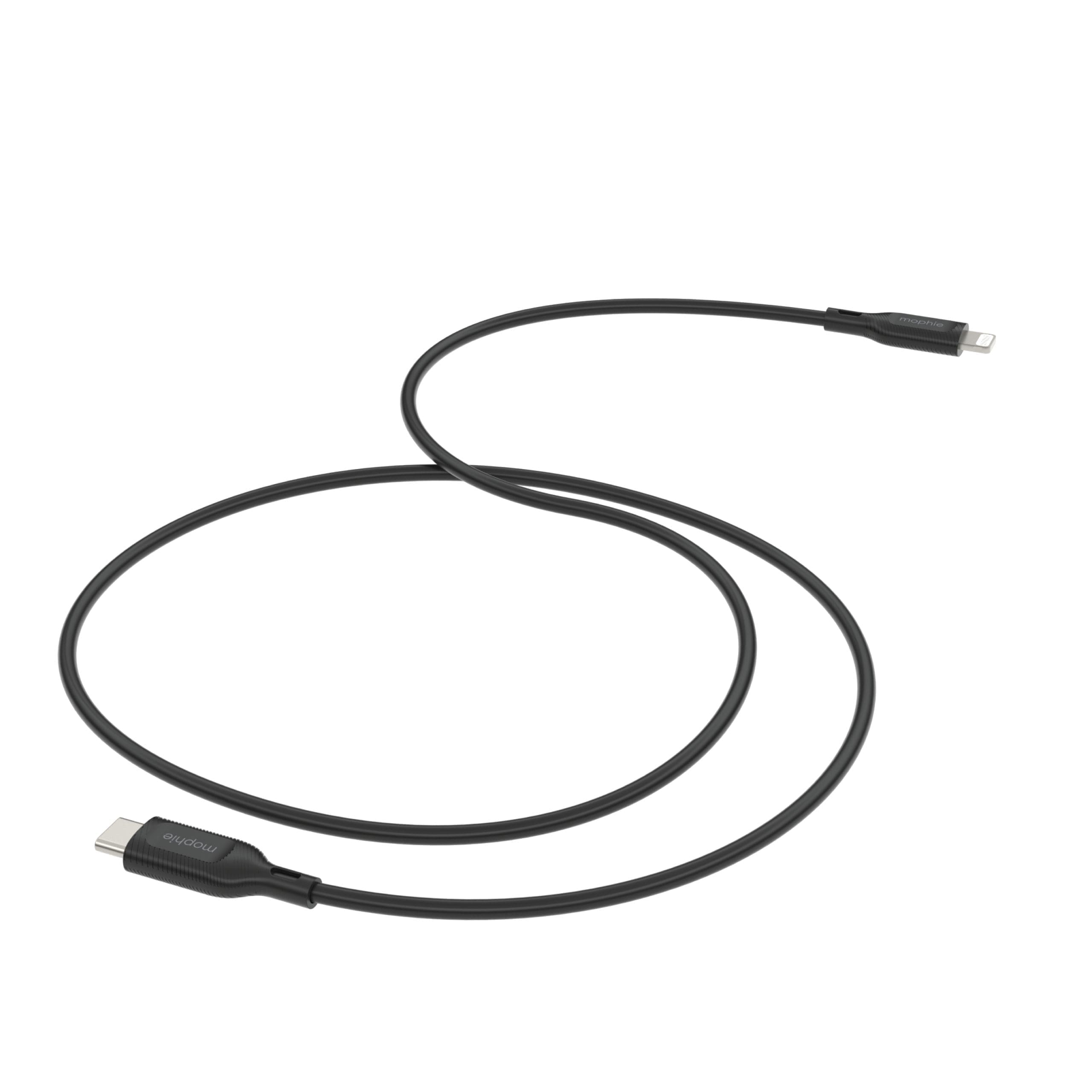 mophie essentials Lightning to USB-C | charging cable 1M Schwarz mophie essentials Lightning to USB-C | charging cable 1M Schwarz – Bild 3