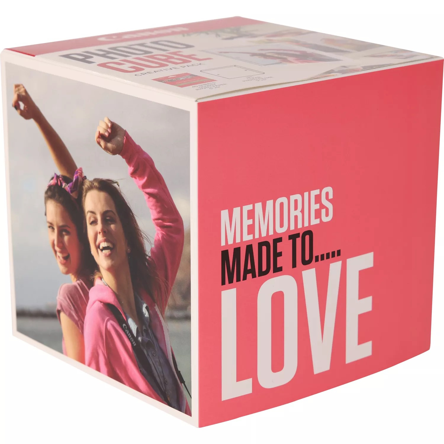 CANON Plus Fotopapier 13x13cm 40Blatt pink weiss glänzend CANON Plus Fotopapier 13x13cm 40Blatt pink weiss glänzend – Bild 4