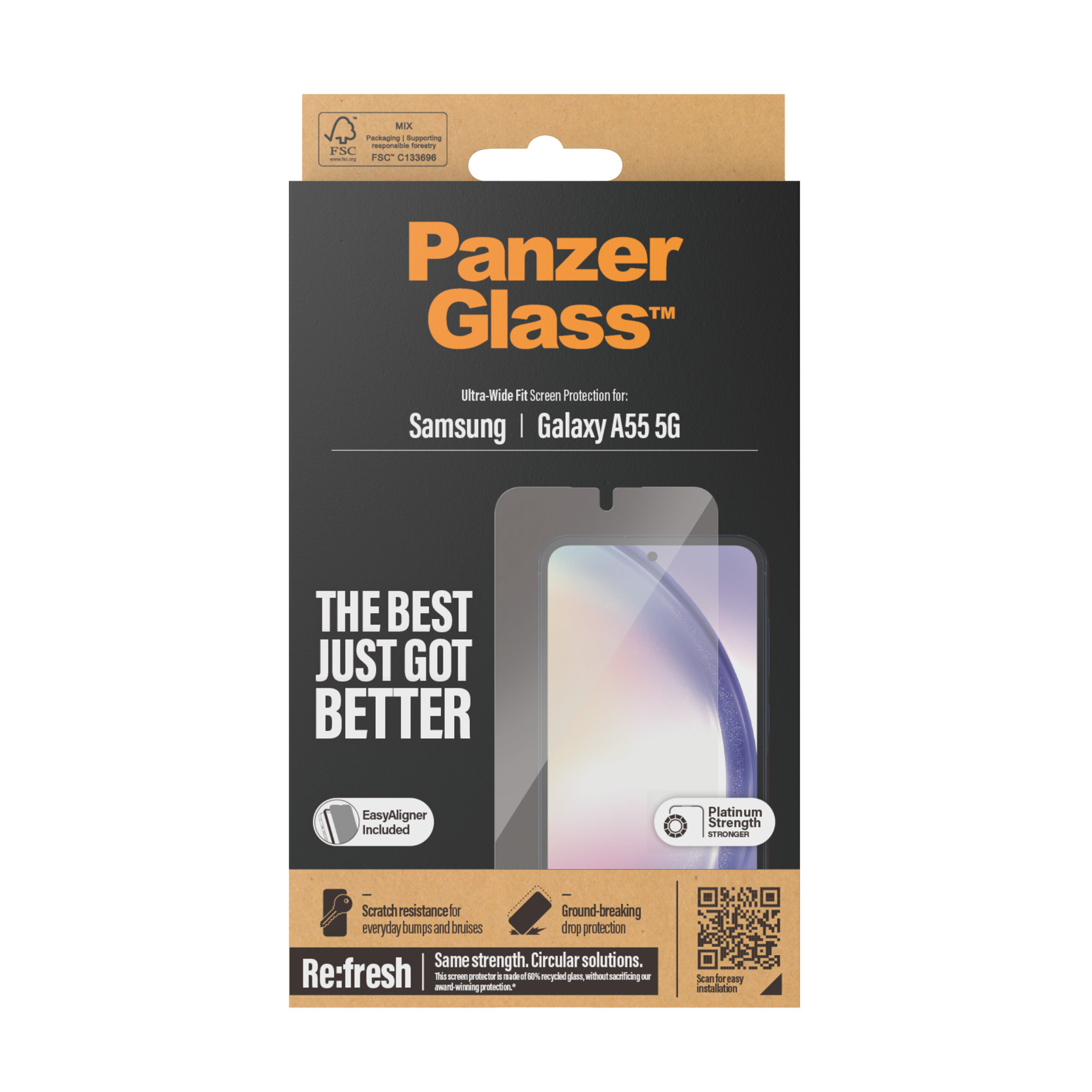 PanzerGlass Re:Fresh Samsung A55 5G, UWF PanzerGlass Re:Fresh Samsung A55 5G, UWF – Bild 3