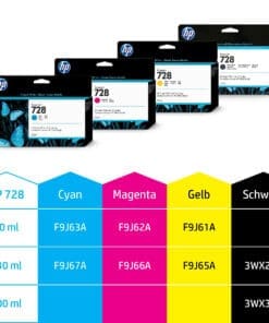 HP 728 Cyan DesignJet Druckerpatrone, 130 ml HP 728 Cyan DesignJet Druckerpatrone, 130 ml – Bild 3