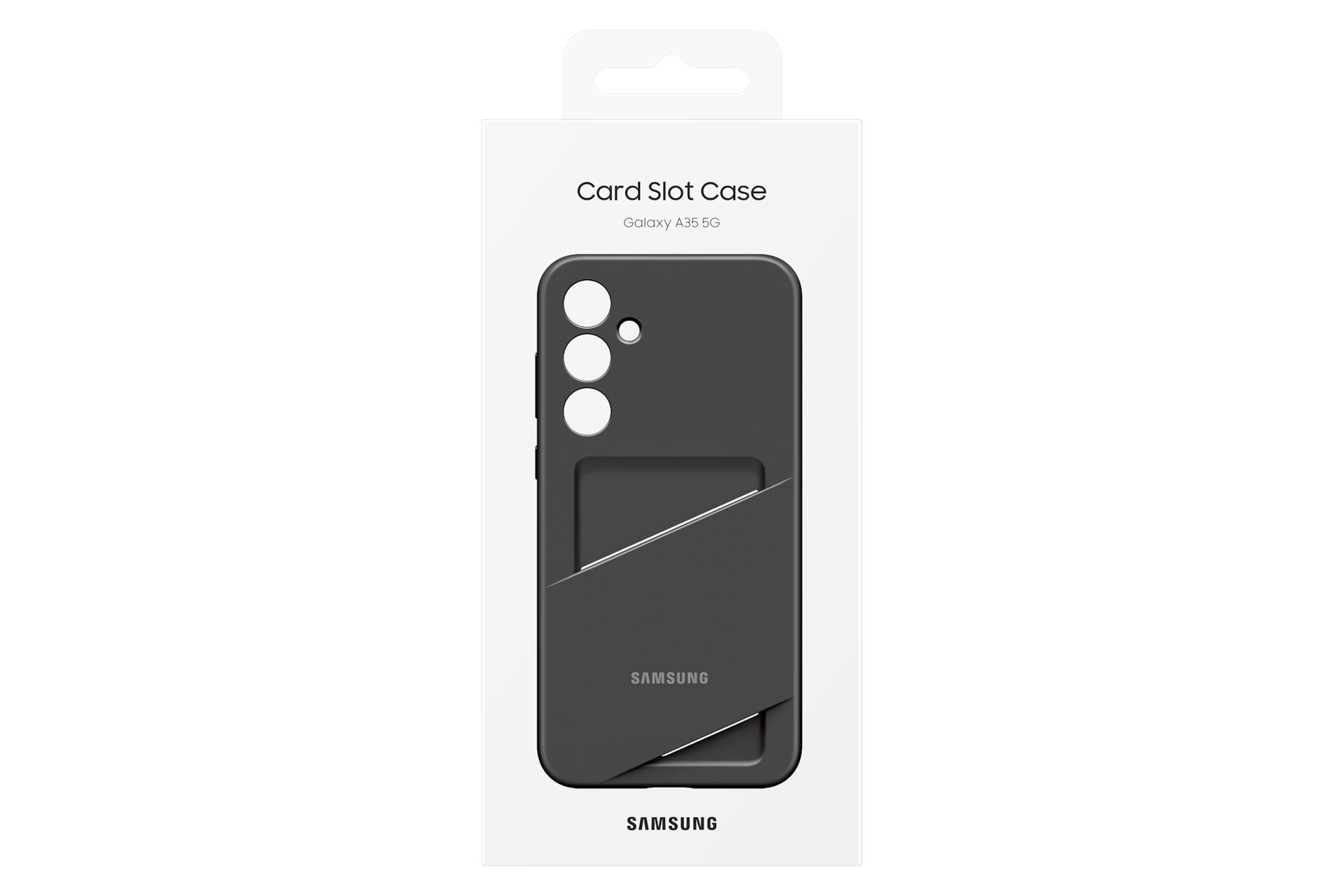 Samsung Card Slot Case für Galaxy A35, Black Samsung Card Slot Case für Galaxy A35, Black – Bild 7