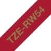 Textilband TZe-RW54 nicht klebend gold auf weinrot 24mm x 4m Brother Textilband TZe-RN54 mit goldener Schrift auf dunkelblauem Hintergrund und einer Breite von 24 Millimeter, sowie 4 Meter Länge.