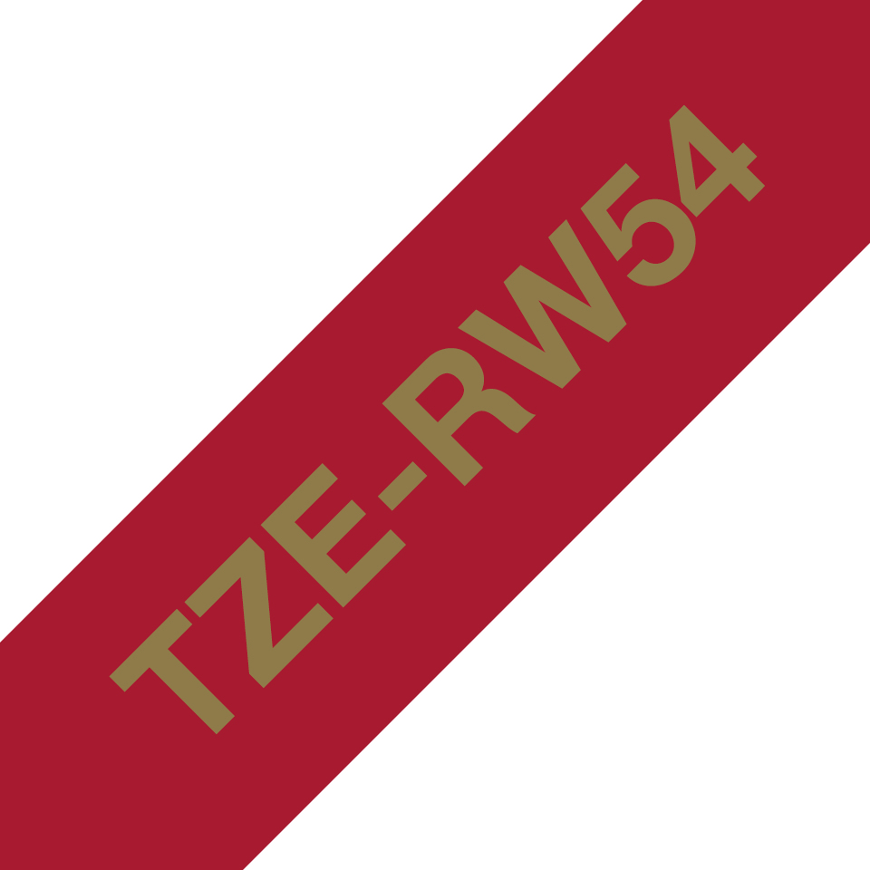 Textilband TZe-RW54 nicht klebend gold auf weinrot 24mm x 4m Textilband TZe-RW54 nicht klebend gold auf weinrot 24mm x 4m