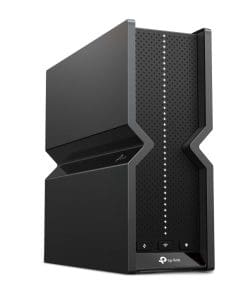 Alternative view of TP-Link Archer BE550 WLAN-Router 2.5 Gigabit Ethernet Tri-Band (2,4 GHz/5 GHz/6 GHz) Schwarz