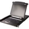 ATEN CL5708N US KVM-Switch 8-Port 19"-LCD Single Rail (PS/2-USB VGA) US-Layout