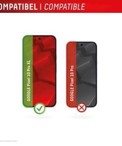 DISPLEX Panzerglas 10H inklusive Handyhülle transparent für Google Pixel 10 Pro XL – Bild 7