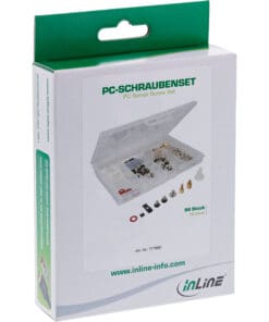 Alternative view of InLine® PC-Schraubenset, 96-teilig, für PC-Montage