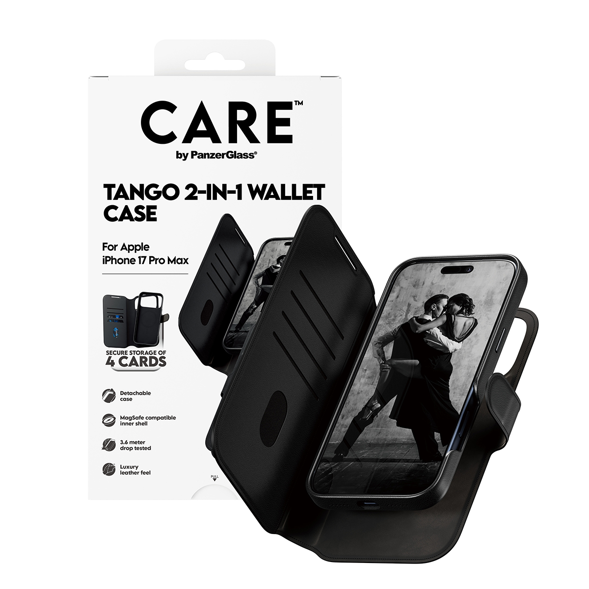 CARE Feature Case Tango 2in1 Wallet MagSafe iPhone 17 Pro Max CARE Feature Case Tango 2in1 Wallet MagSafe iPhone 17 Pro Max – Bild 5