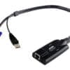 ATEN KA7170 KVM-Adapter, CPU-Modul, VGA, USB, LAN ATEN CE700A Konsolen-Extender, 1PC auf 2 Arbeitsplätze, USB, max. 150m