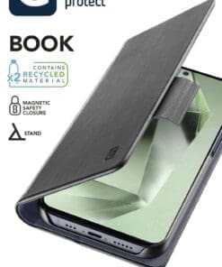 Cellularline Book Case für Samsung S24 FE Black